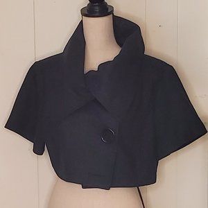 Last Kiss Gray Cropped Jacket